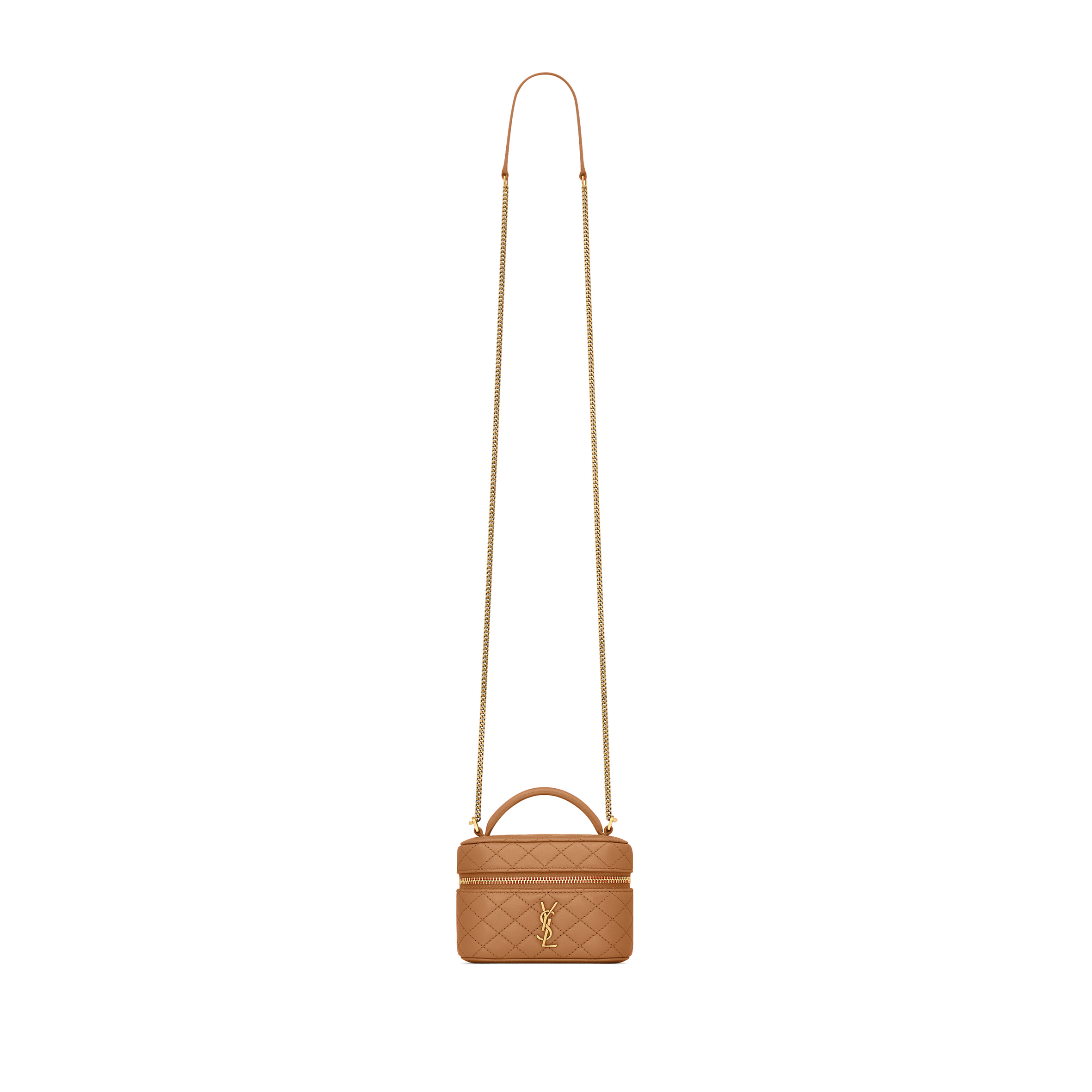 YSL GABY MICRO VANITY BAG IN LAMBSKIN 819285 (12*8*4cm)